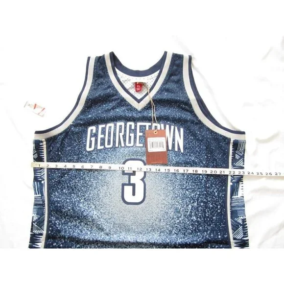 New Mitchell & Ness Allen Aiverson Georgetown Swingman 95-96 Jersey Sz XL (NW51)